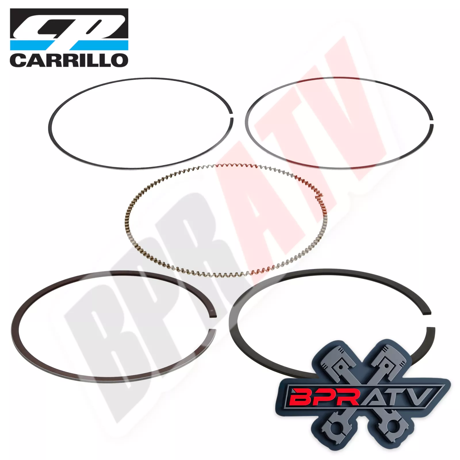 11-14 RZR XP900 XP 900 98mm CP Carrillo Piston Rings Cometic Gaskets KPMI Seals - Image 15