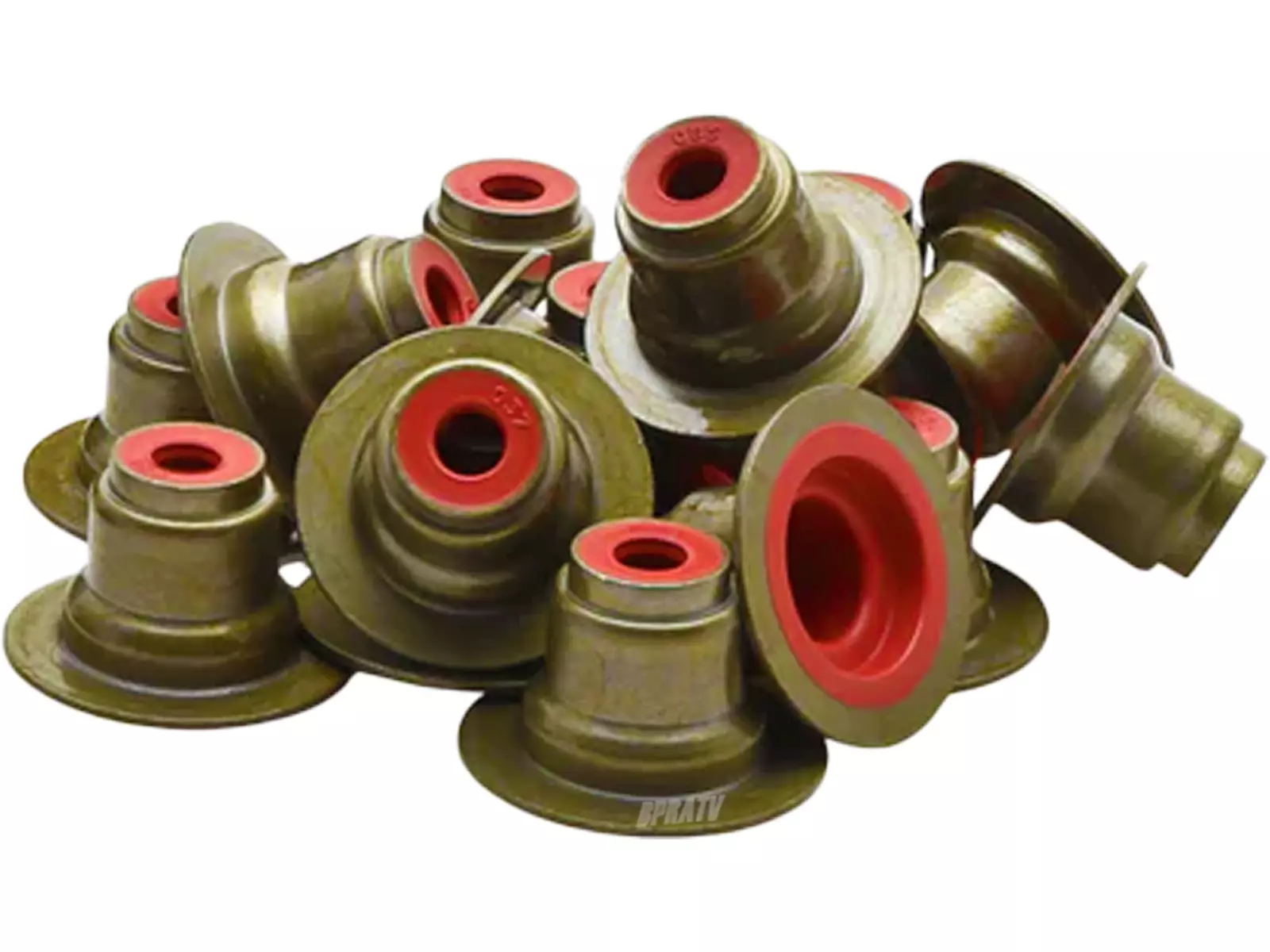 RZR XP Turbo A S4 Kibblewhite Valve Stem Seals Complete Set RED Viton Seal Kit 8 - Image 11
