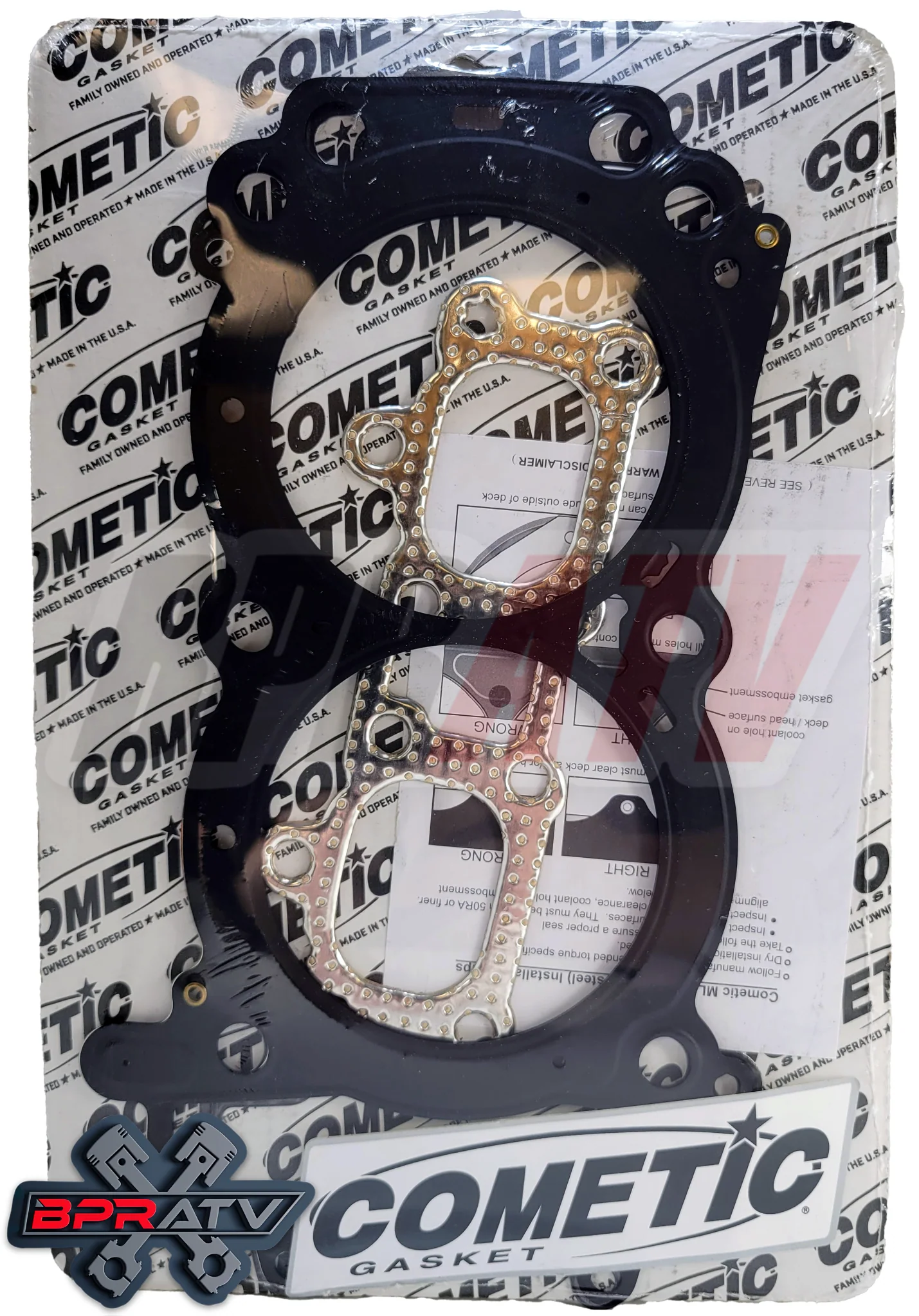 RZR XP Turbo S S4 93m OEM Cylinder Wossner Pistons Complete Top End Assembly Kit - Image 11