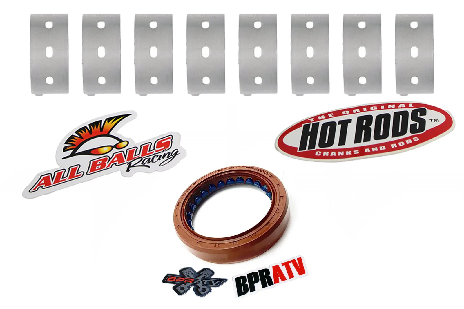 RZR XP Turbo S S4 Crankshaft Bushings Bearings Complete Hotrods Bushing Seal Kit - Image 9