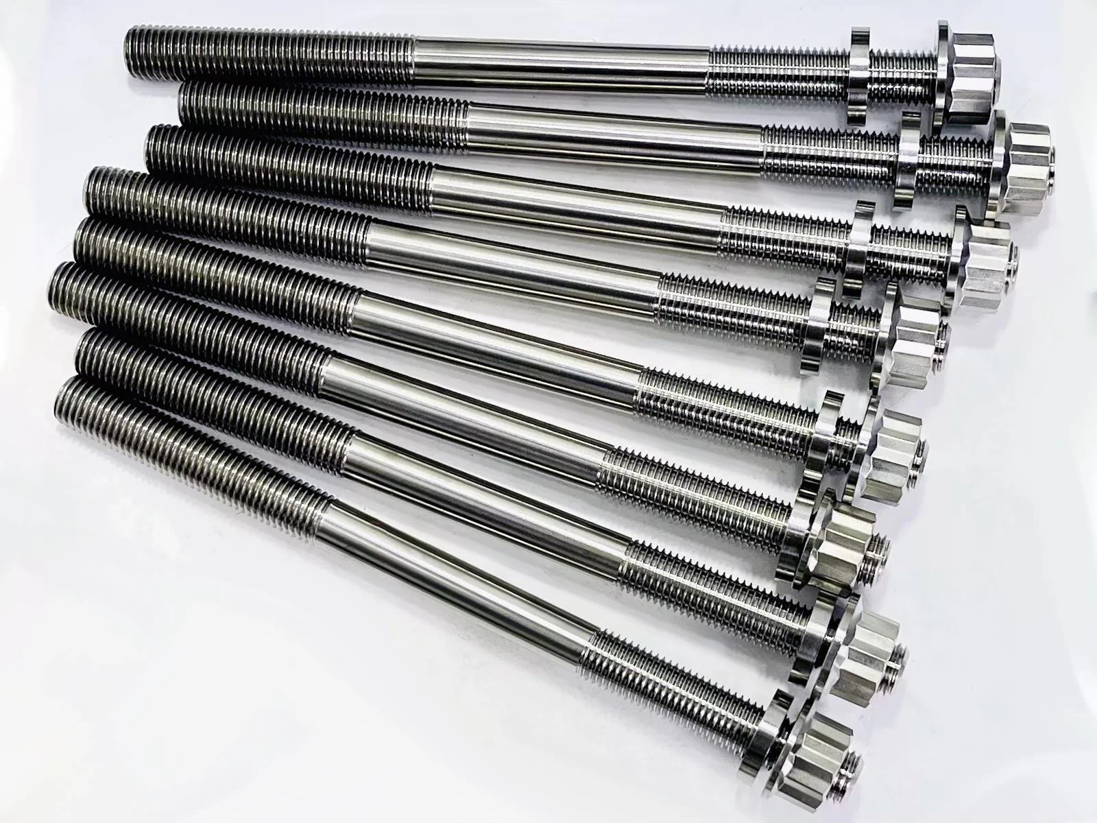 RZR XP Turbo S S4 Titanium Head Studs Maxlock Ti Cylinder Head Bolt Upgrade Kit - Image 13