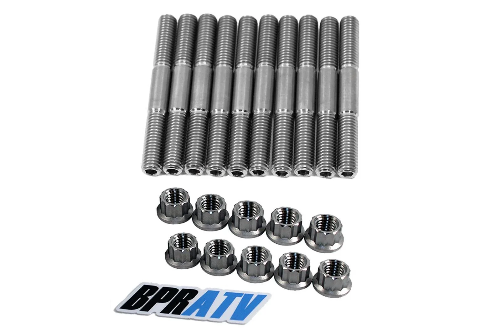Strongest Stock Banshee Head Ti Head Studs Full Complete TITANIUM Stud Bolts Kit - Image 5