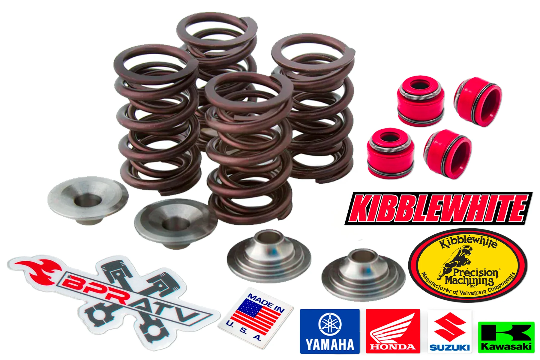 Suzuki DRZ400 DRZ 400 400 E S SM Kibblewhite Intake Exhaust Valves Springs Seal - Image 9