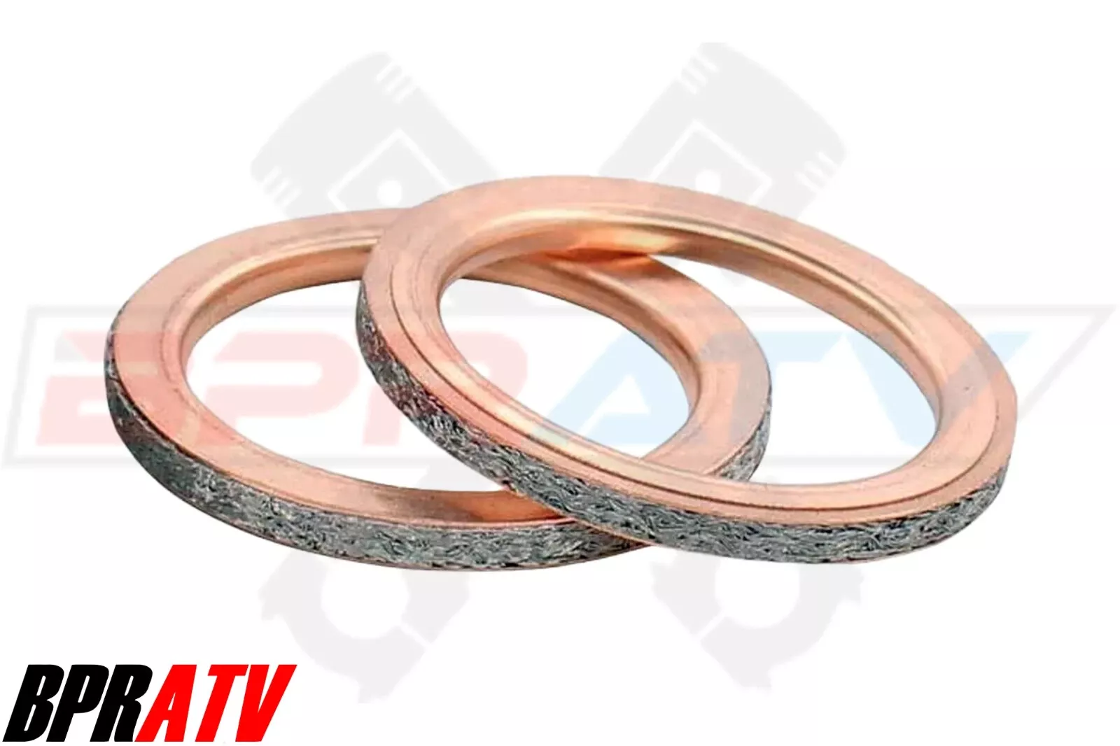 Suzuki GSX-R1000 GSX1300R Hayabusa TITANIUM Exhaust Manifold Gasket Repair Kit - Image 12