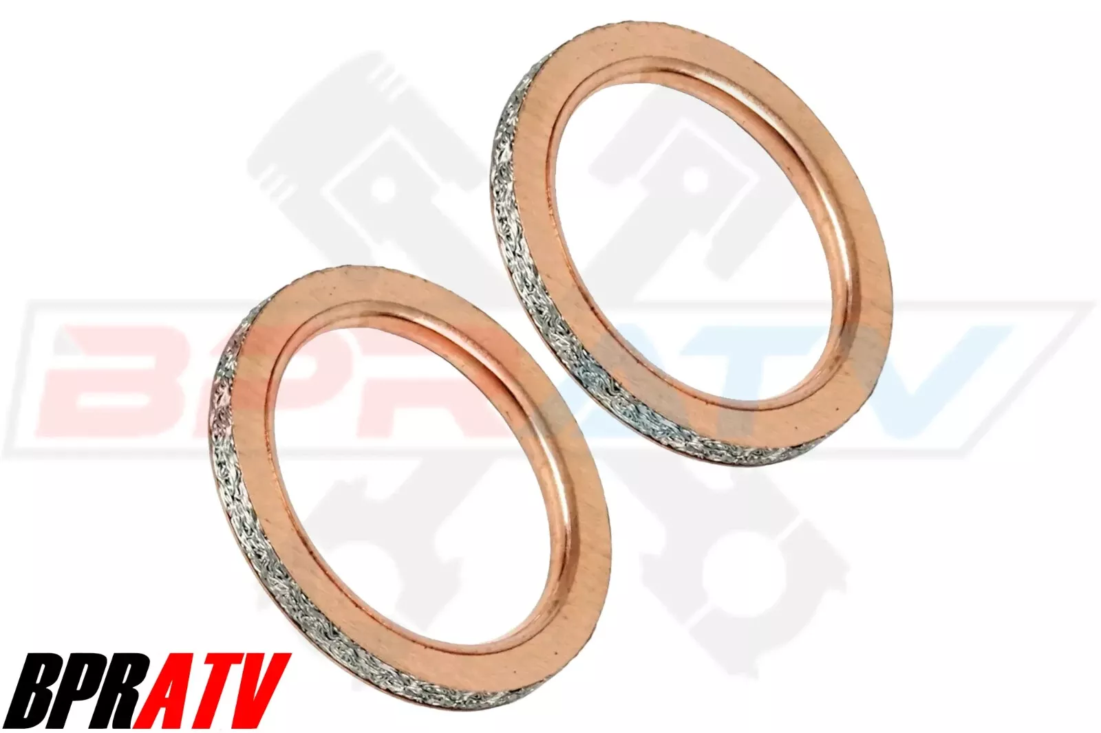 Suzuki GSX-R1000 GSX1300R Hayabusa TITANIUM Exhaust Manifold Gasket Repair Kit - Image 13