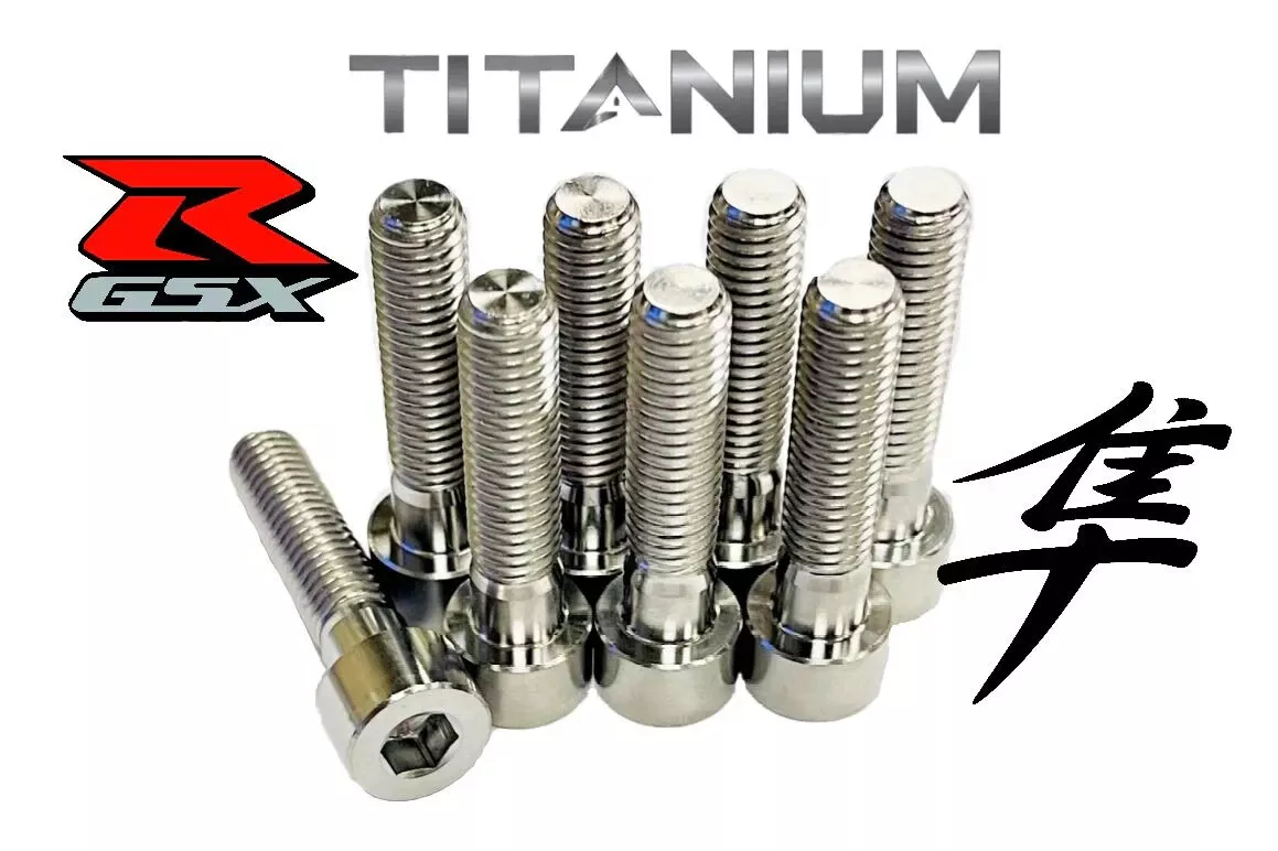 Suzuki GSX-R1000 GSX1300R Hayabusa TITANIUM Exhaust Manifold Gasket Repair Kit - Image 3