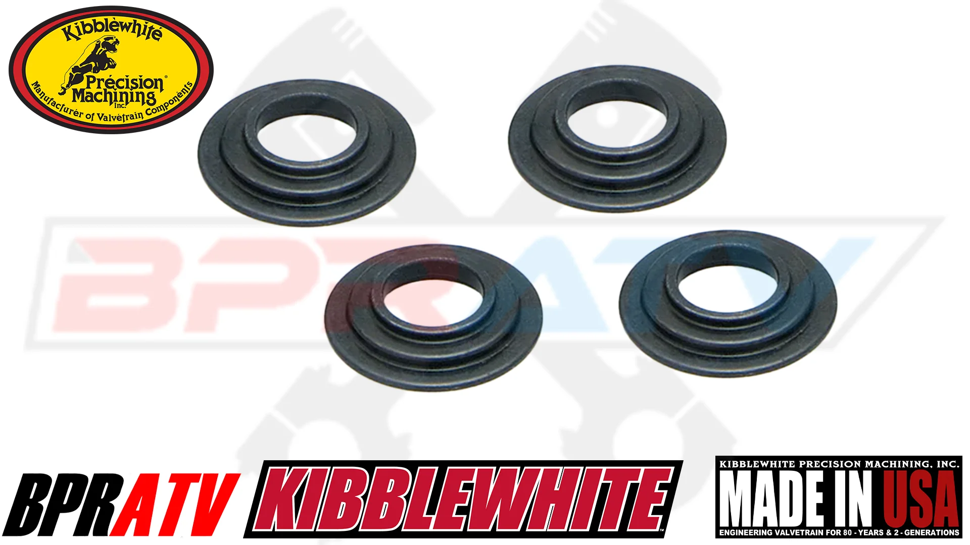 Suzuki KingQuad LTA700 LT-A 700X Kibblewhite Valves Springs Spring Kit RED Seals - Image 7