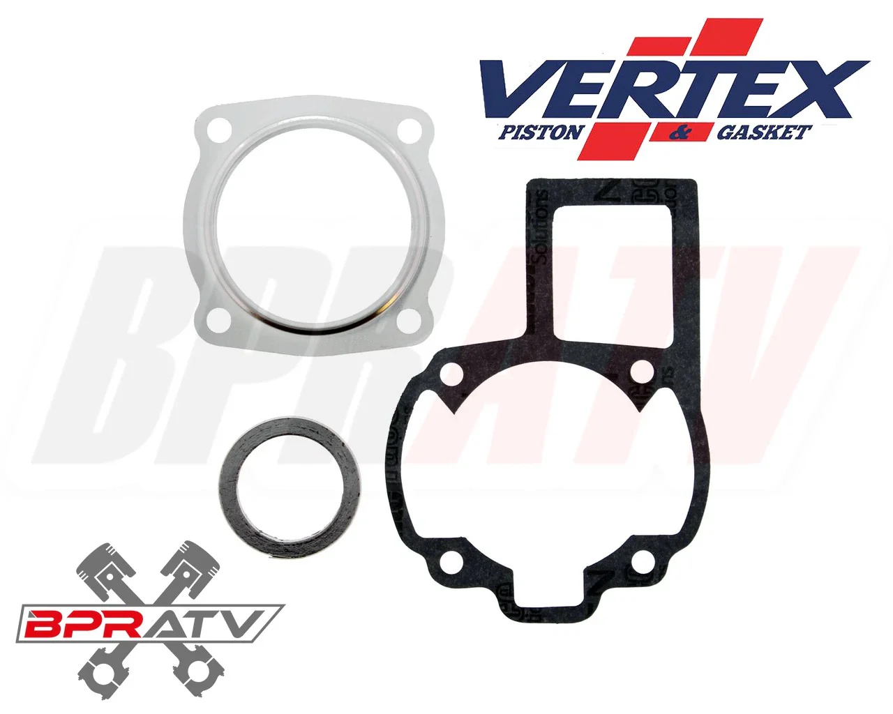 Suzuki LT80 Kawasaki KFX80 OEM Stock Bore Wiseco 50mm Piston Gasket Rebuild Kit! - Image 5
