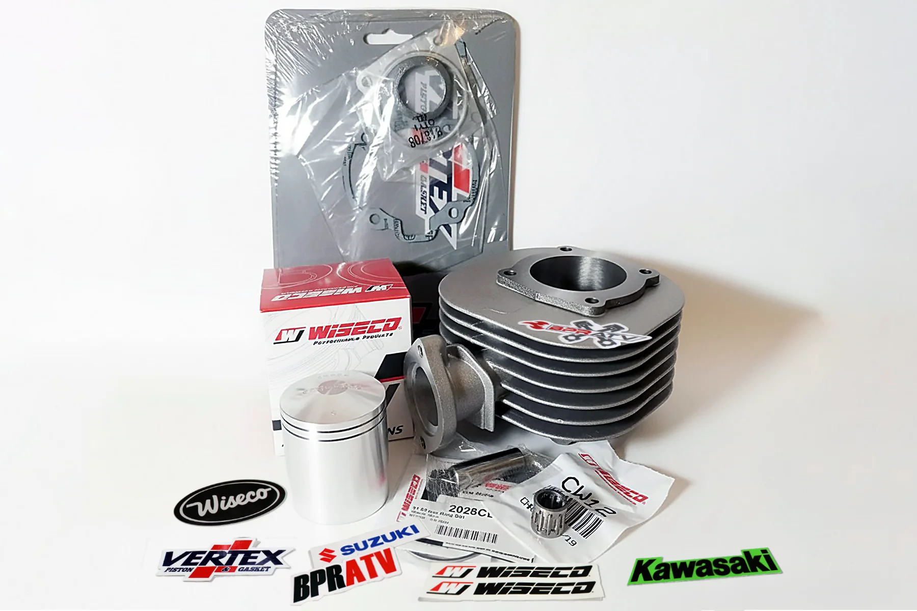 Suzuki LT80 KFX 80 Big Bore Top End Kit 52mm Wiseco Piston Cylinder Rebuild ATVs - Image 2