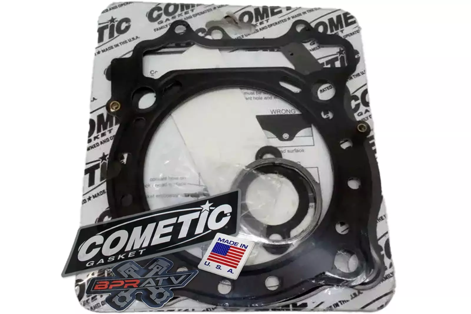 Suzuki LTR450 LT-R 450 98mm 98 mm 474cc Big Bore Cometic Top End Gasket Kit Set - Image 4