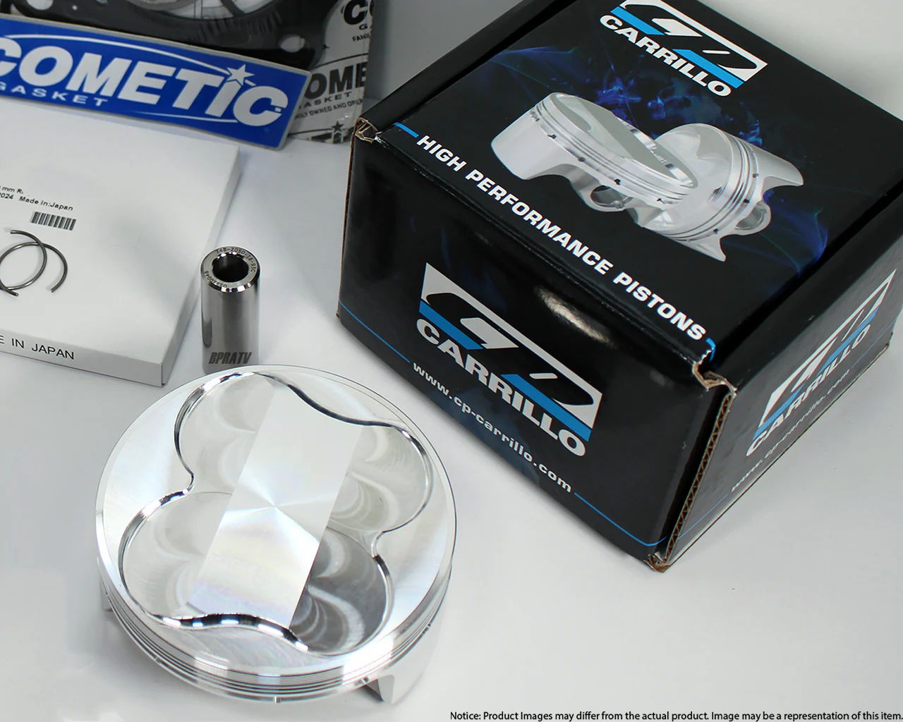 Suzuki LTR450 LTR 450 CP-Carrillo 13:1 Piston Kit + Cometic MLS Gasket Set 06-11 - Image 17