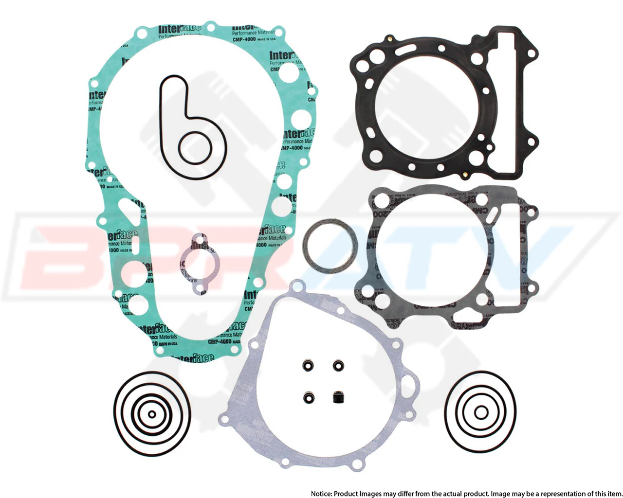 Suzuki LTZ400 LTZ 400 Hotrods Crank Hotcams CP Piston Cylinder Motor Rebuild Kit - Image 21