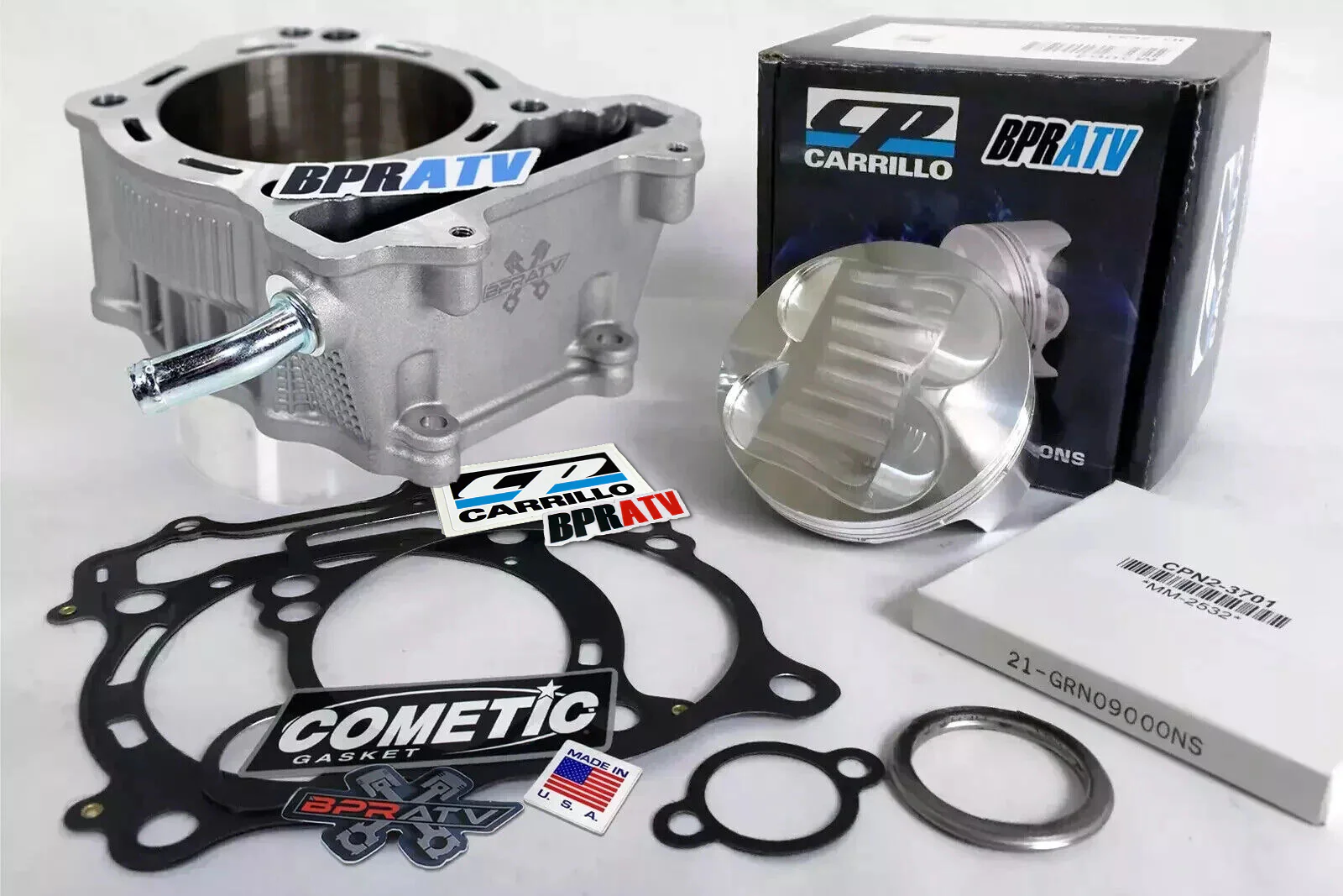 Suzuki LTZ400 LTZ 400 Stock Cylinder 12.5:1 CP Piston Gasket Top End Rebuild Kit