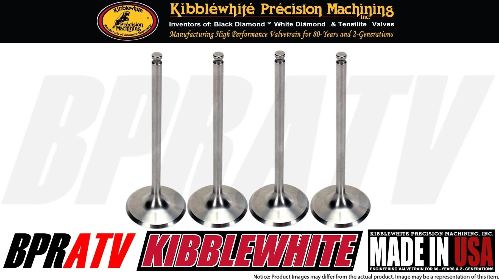 Suzuki LTZ400 Z400 LTZ Kibblewhite Intake & Exhaust Valves Springs RED Seals Kit - Image 7