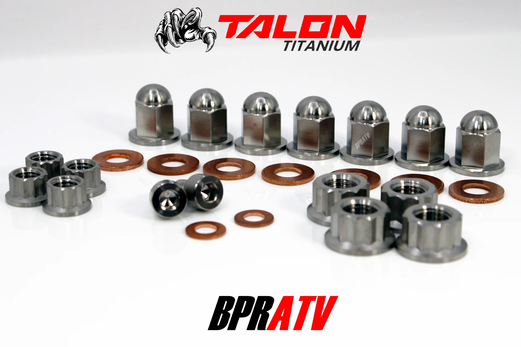 TITANIUM CR85 CR125 CR250 2 Stroke Top End Engine Cylinder Head Cap Nuts Kit Set - Image 14