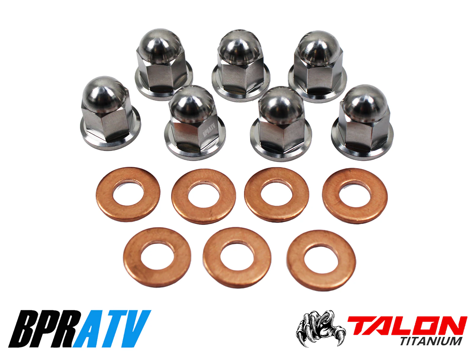 TITANIUM KX85 KX125 KX250 2-Stroke Top End Engine Cylinder Head Cap Nuts Kit Set - Image 8