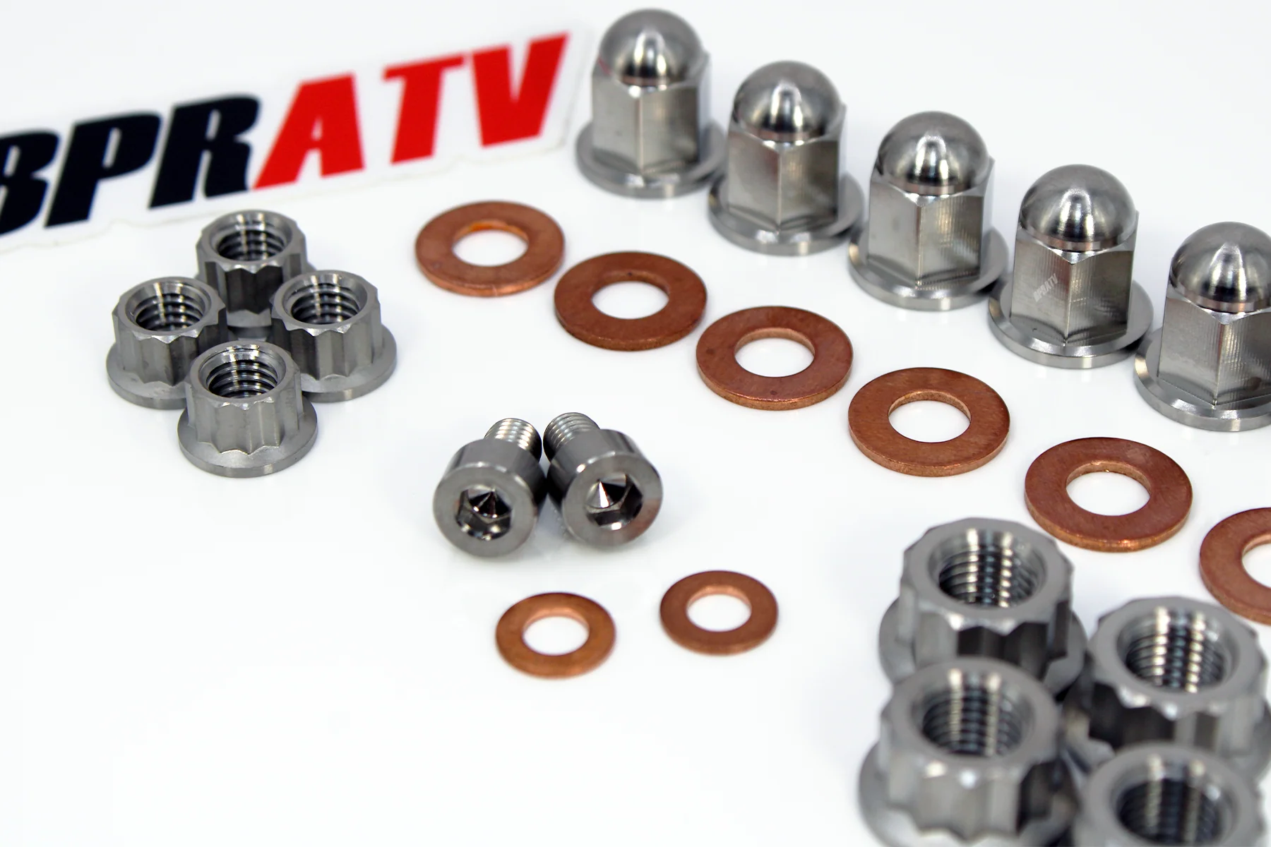 TITANIUM Yamaha YZ125 YZ 125 YZ250 Top End Engine Cylinder Head Cap Nuts Kit Set - Image 7