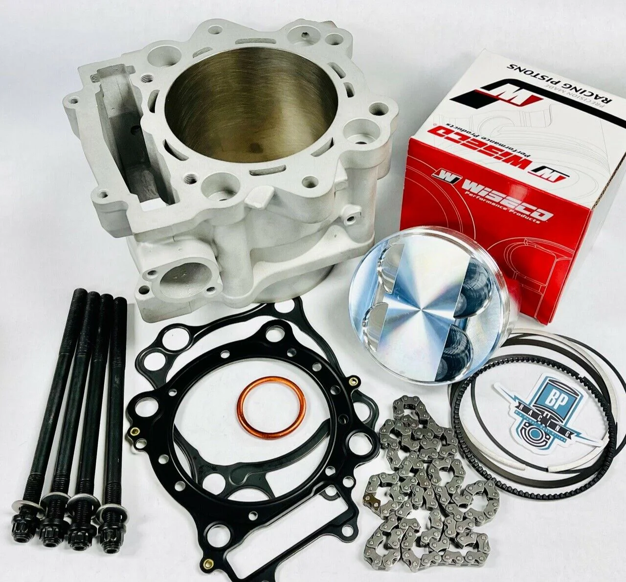 Top End Rebuild Kit 102mm Wiseco Piston Cylinder Yamaha Grizzly Rhino Raptor 660 - Image 2