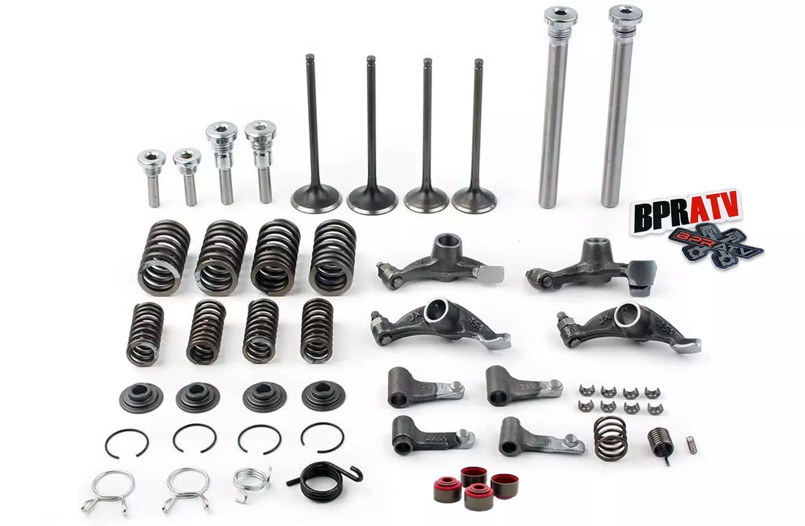 TRX 400EX 400X Assembled Head Assembly Complete Valves Valve Cover Spring Rocker - Image 6
