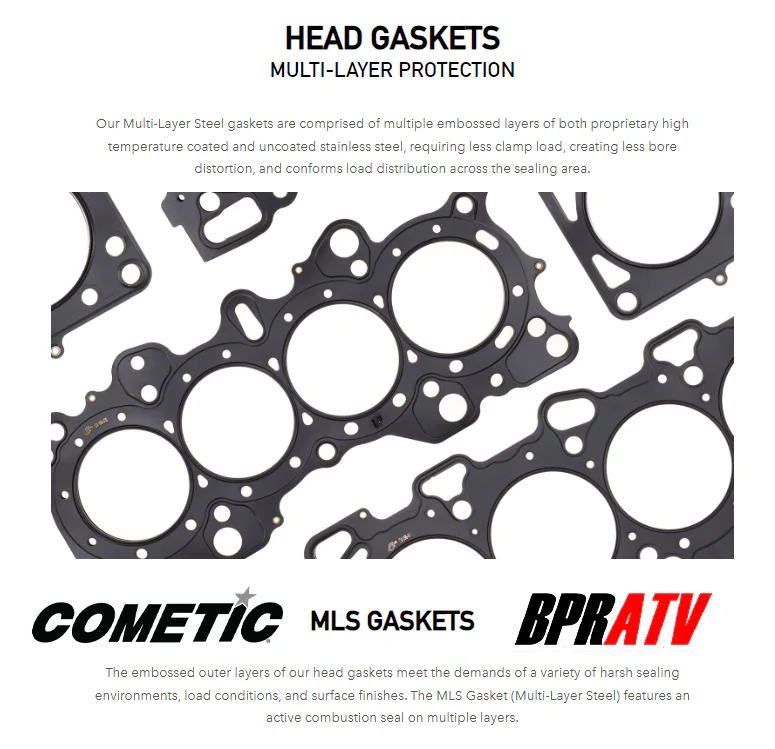 TRX400EX 400EX 87mm 87 416cc Big Bore Cylinder 11:1 CP Piston Cometic Gasket Kit - Image 19