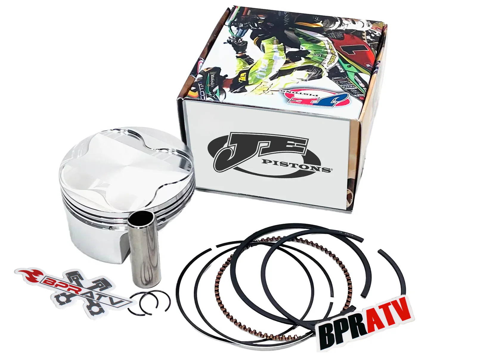TRX400EX 400X 89mm Big Bore Cylinder 10.8 JE Piston Cometic Top End Rebuild Kit - Image 4