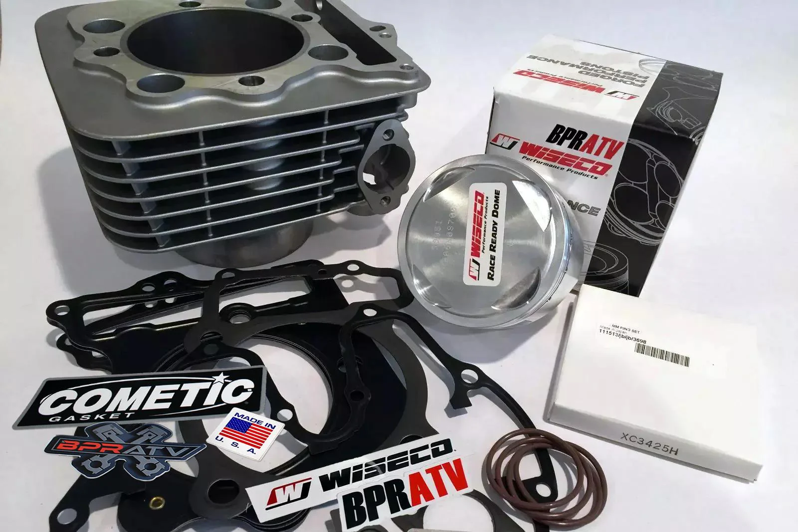 TRX400EX TRX 400EX 400X 88mm Big Bore Cylinder 426cc Top End Engine Rebuild Kit - Image 5