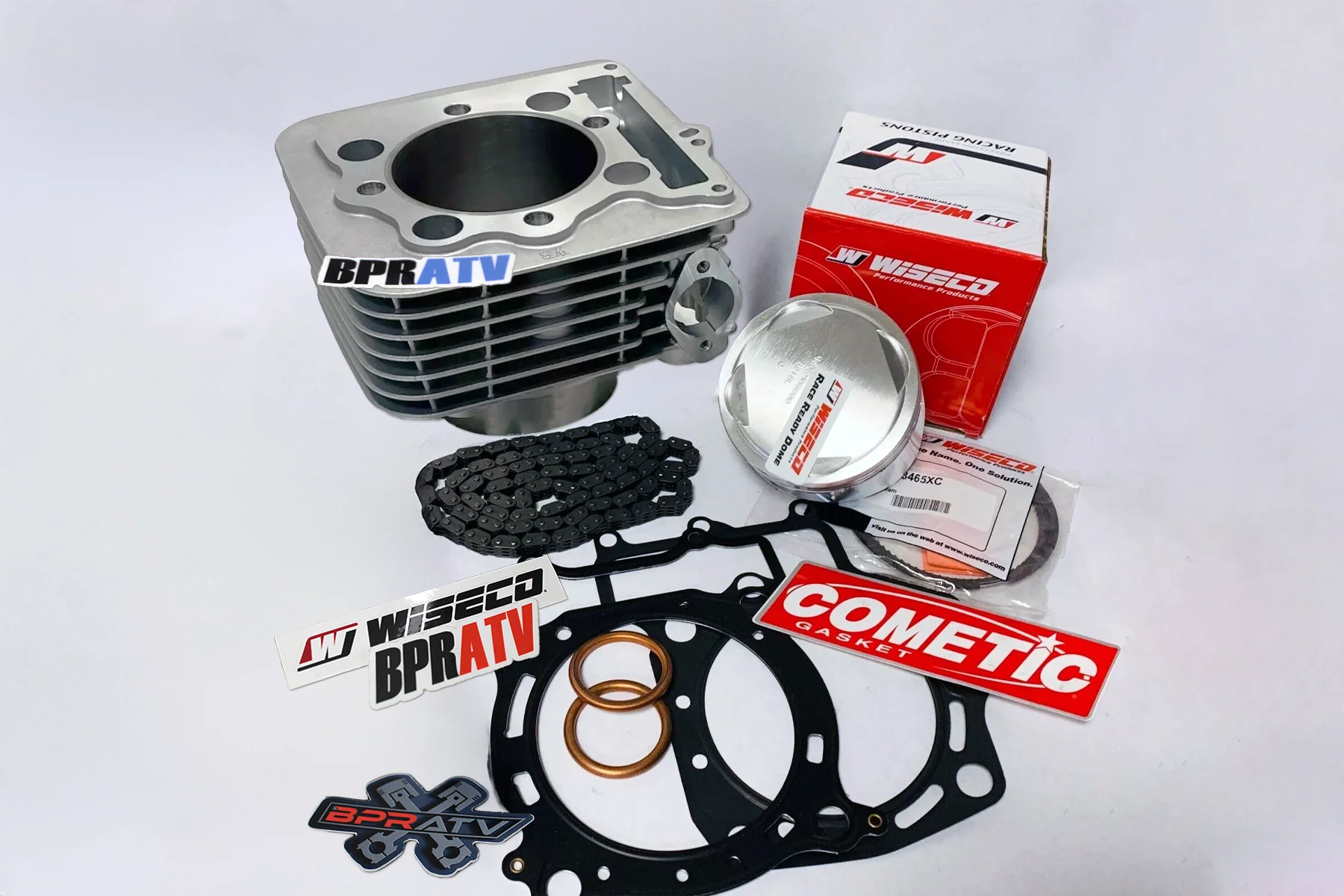 TRX400EX TRX 400EX Big Bore 89m 440 Wiseco 12.5:1 Top End Rebuild Kit Head Studs - Image 16