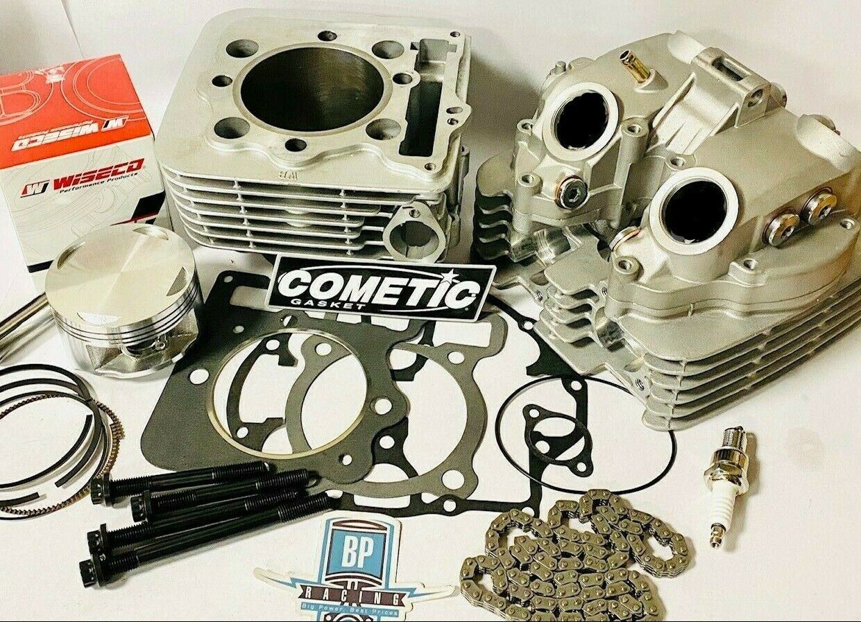 TRX400EX TRX 400EX Head Cylinder 87 mil Big Bore Kit Cover Top End Rebuild