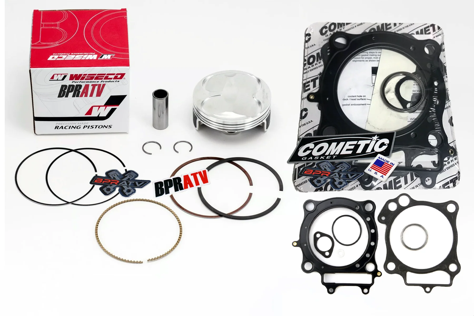 TRX450R 04-05 94mm Stock Bore Engine Rebuild Kit Wiseco Piston & Cometic Gasket! - Image 13