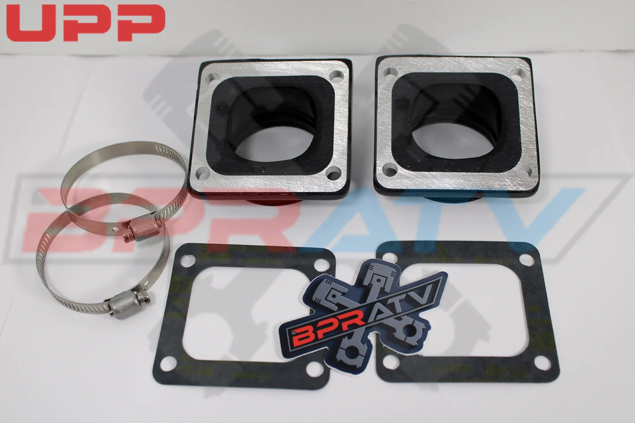 Yamaha Banshee UPP Intake Boots 34-36mm #1134 31K-13565-01 Lectron PWK USA Made! - Image 9