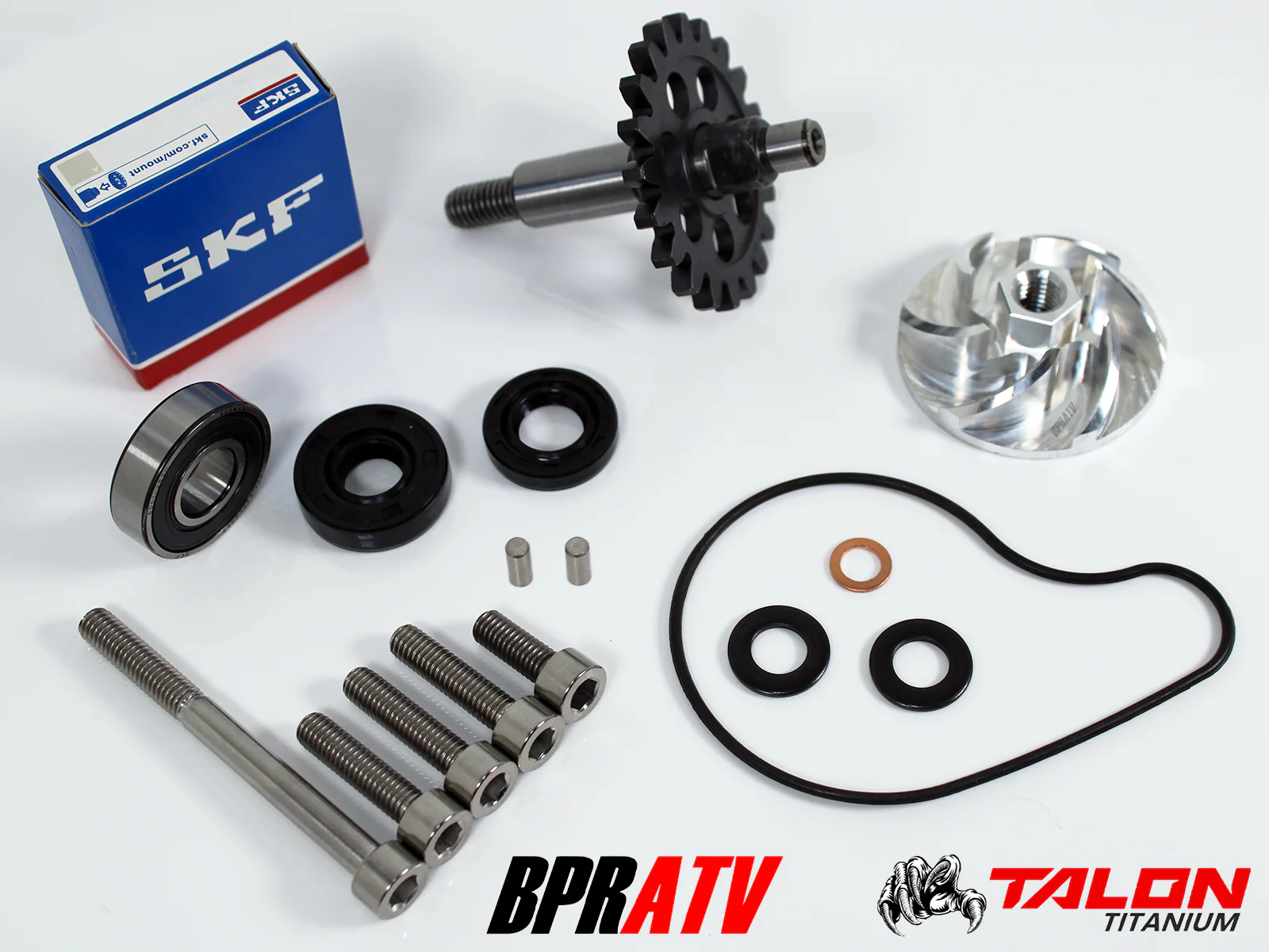 Water Pump Impeller Shaft Gear Bearing Seal Rebuild Kit for Yamaha WR250F YZ250F - Image 11