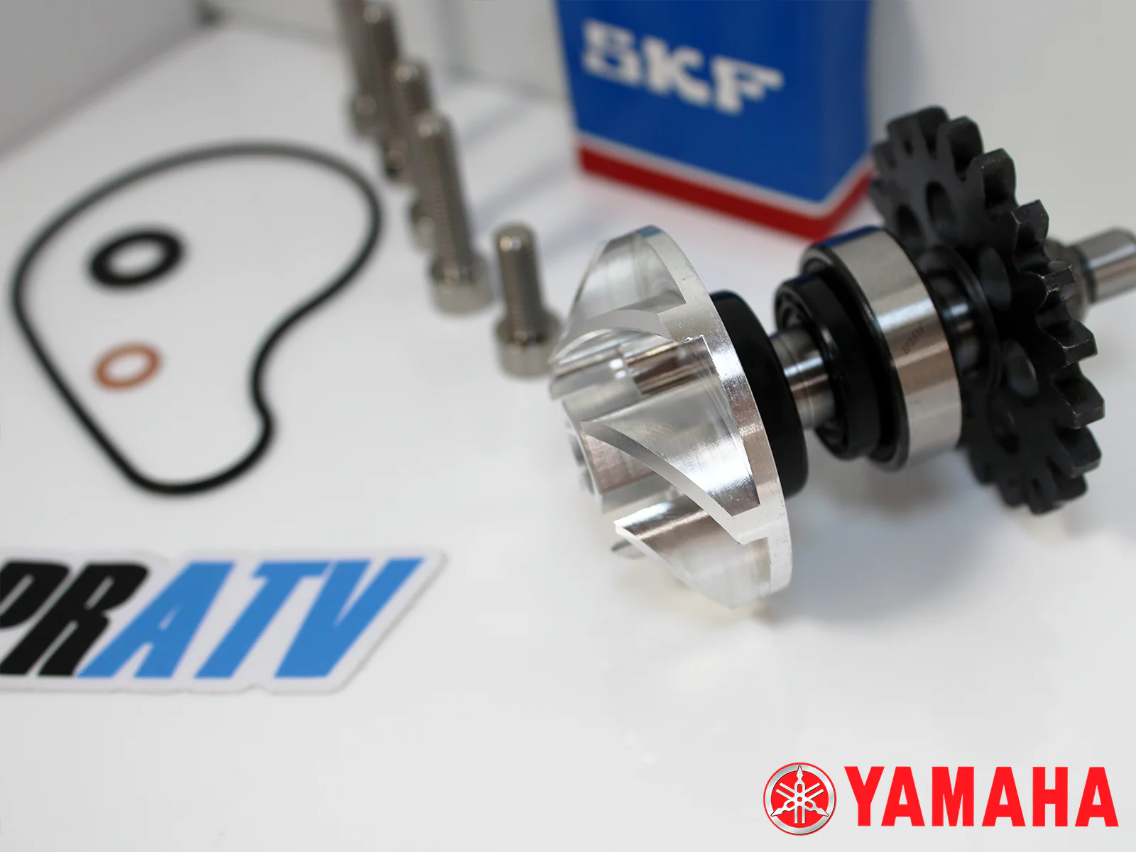 Water Pump Impeller Shaft Gear Bearing Seal Rebuild Kit for Yamaha WR250F YZ250F - Image 22