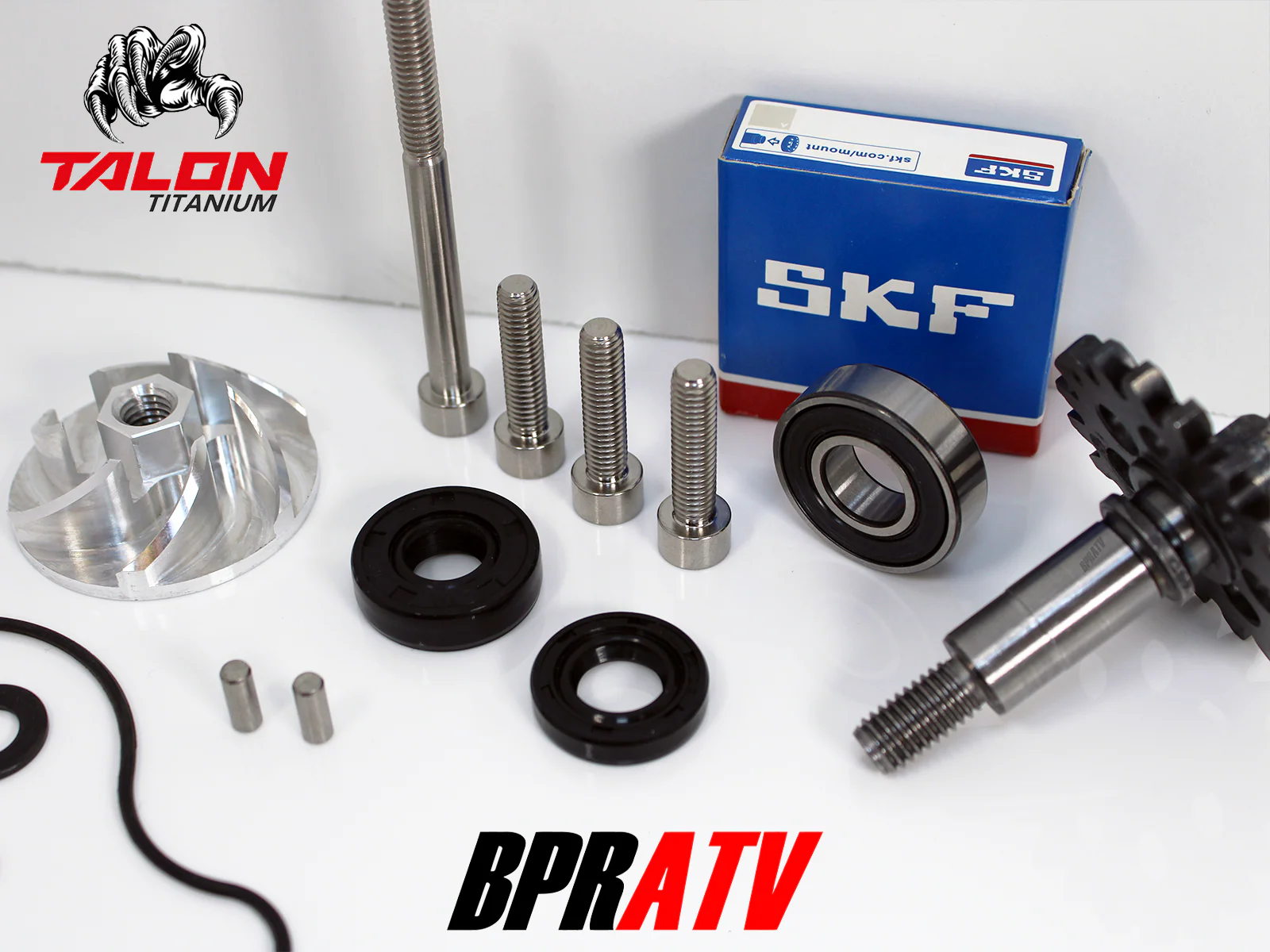 Water Pump Impeller Shaft Gear Bearing Seal Rebuild Kit for Yamaha YZ250F WR250F - Image 14