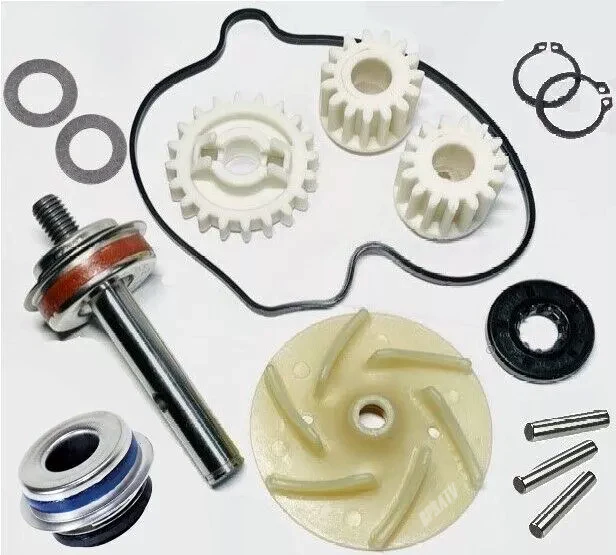 Water Pump Impeller Shaft Rebuild Kit For Can Am 800 1000 EFI Gears WP Mech Seal - Image 3