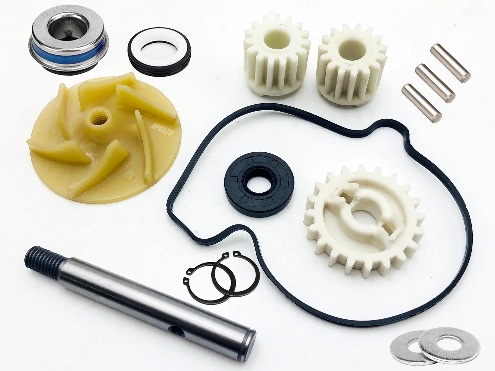Water Pump Mechanical Seal Can-Am Bombardier 420650370 & Water Pump Rebuild Kit - Image 7
