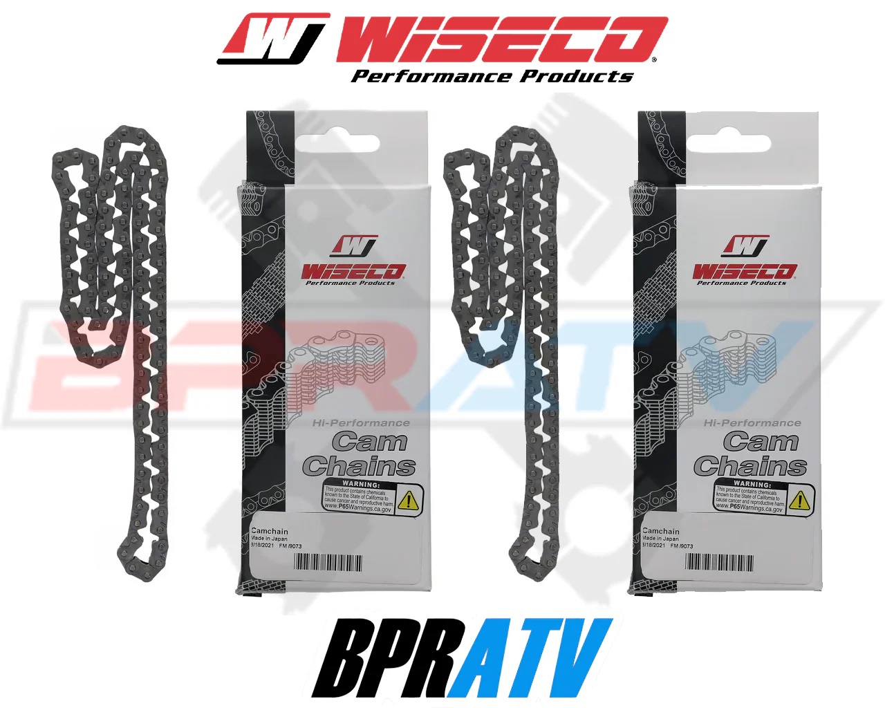 WISECO Cam Chain Timing Chains Kawasaki Brute Force 650 750 KVF750 Teryx 750 Kit - Image 20