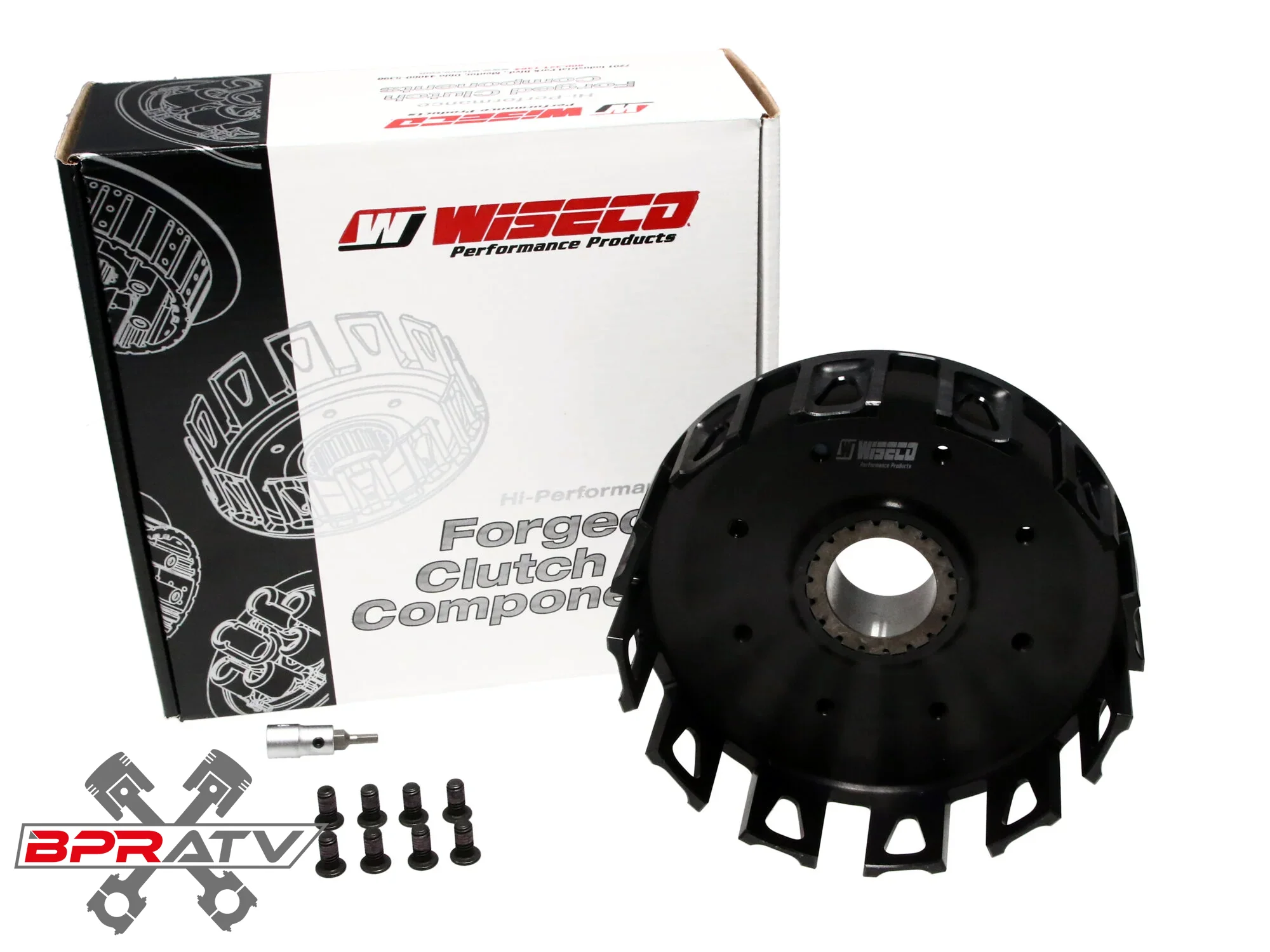 Wiseco Forged Clutch Basket Polaris Predator 500 Outlaw & Clutch Kit OEM Upgrade - Image 5