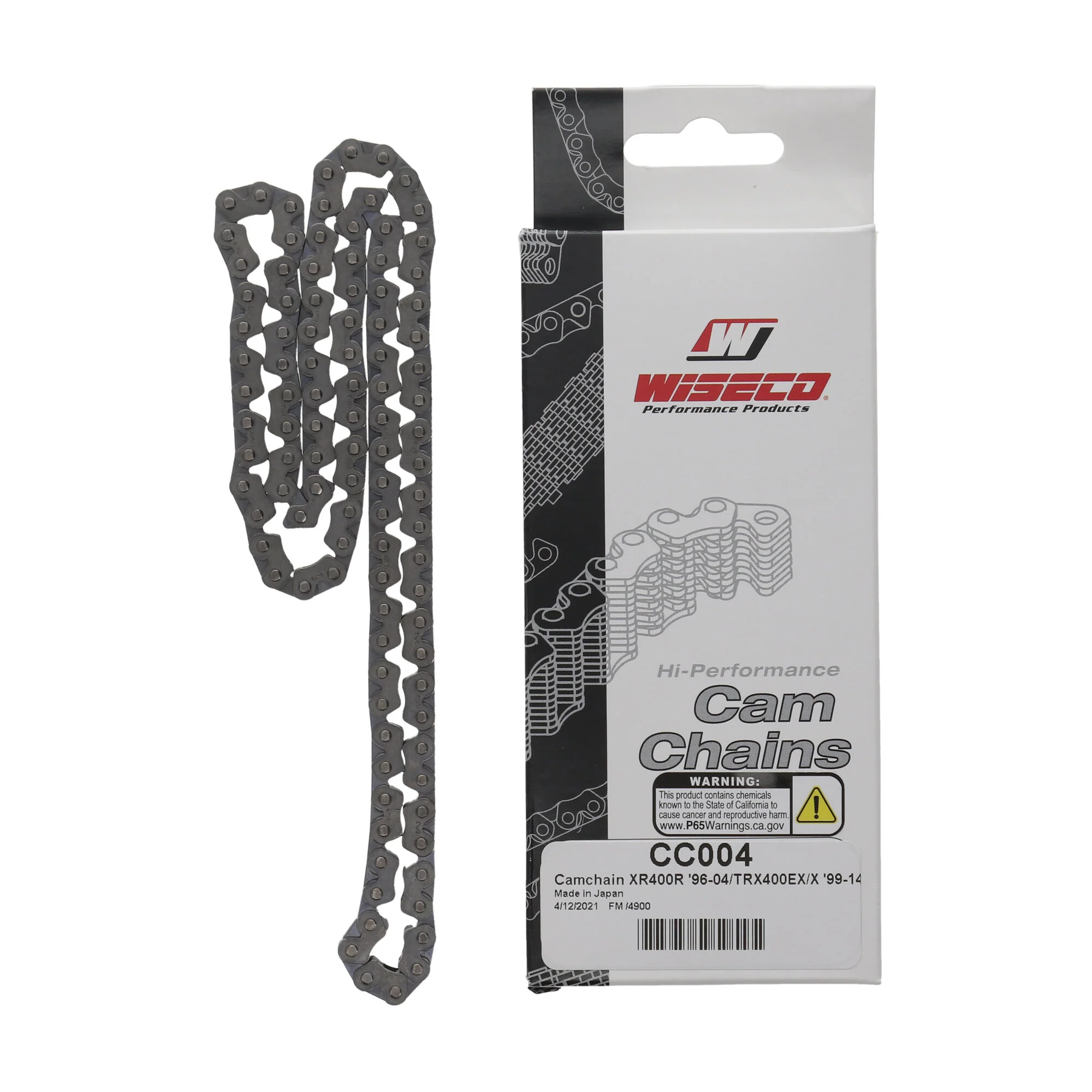 Wiseco OEM Extreme Heavy Duty Timing Cam Chain Honda TRX400EX TRX 400EX 400X JPN - Image 12