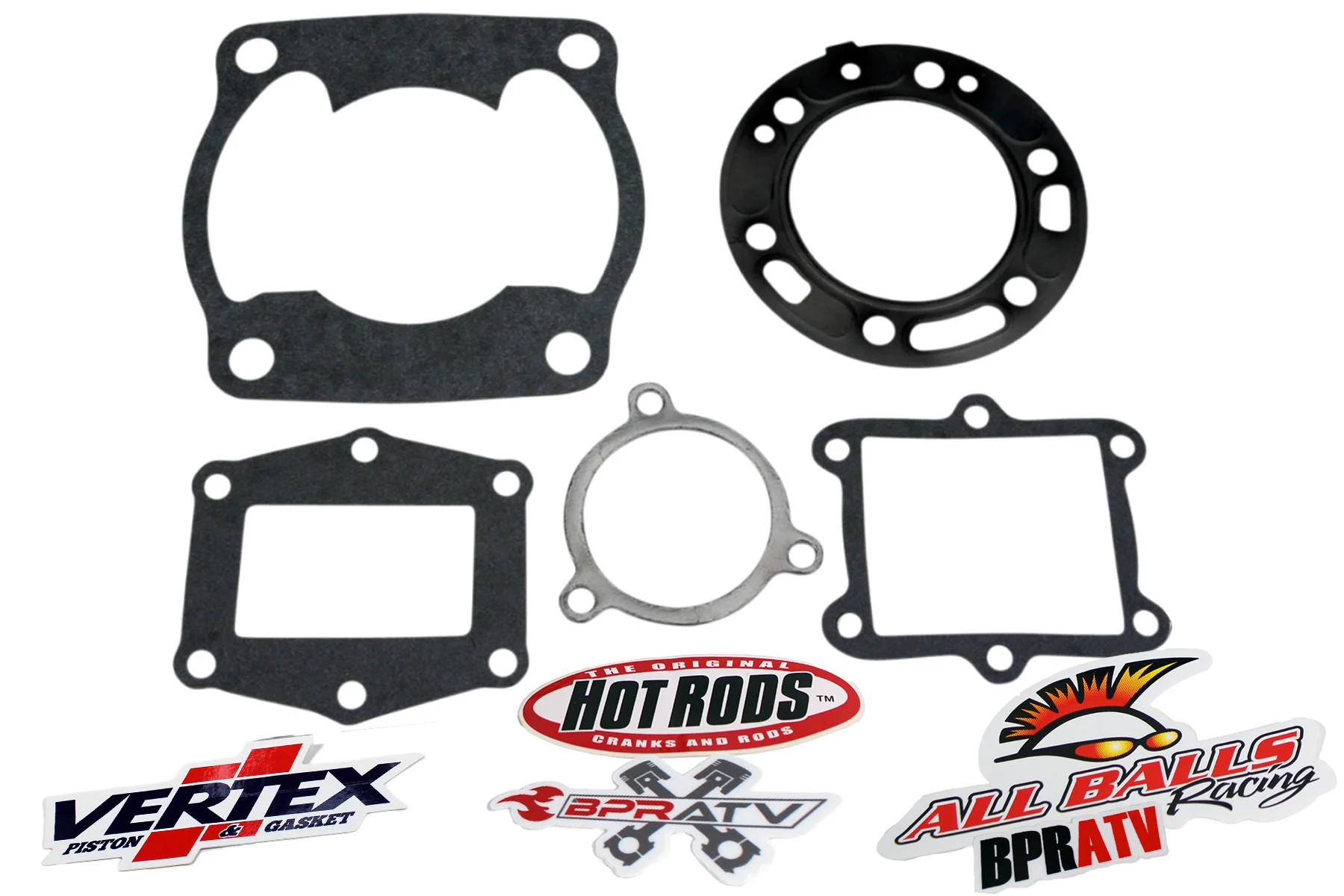 Wiseco Top End Rebuild Kit Honda ATC250R TRX250R 66.25mm Piston Bearing Gaskets - Image 16