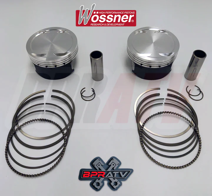 Wossner Piston Kit Polaris 900 1000 Ranger XP RZR XP 900 1000 12:1 98mm Big Bore - Image 3