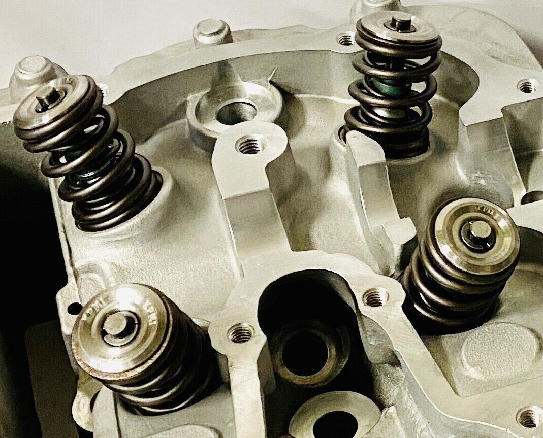 XR400R XR 400R Cylinder Head Valves Assembled Kibblewhite Valve Springs Rockers - Image 3
