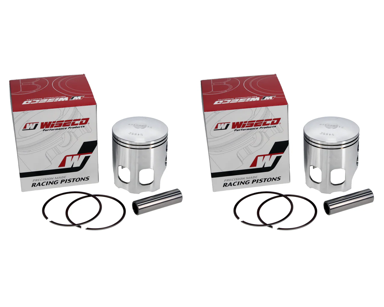 Yamaha Banshee 350 64.75mm Bore Wiseco Pro Pistons Bearings Top End Gaskets Kit - Image 2