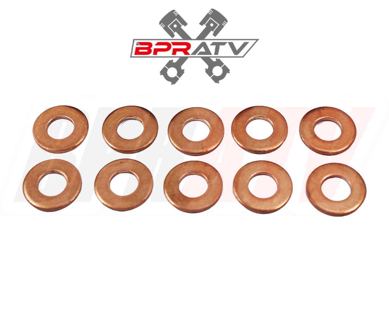Yamaha Banshee 350 BPRATV TITANIUM Cylinder Head Studs Stud Kit & Ti ACORN Nuts - Image 14