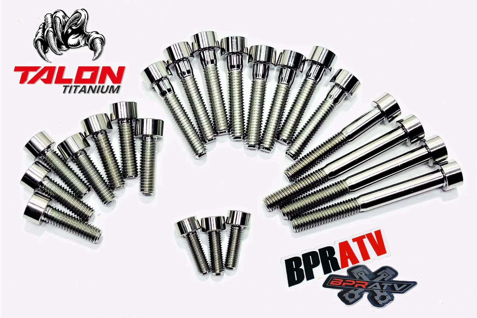 Banshee OEM Clutch Stator Cover Titanium Bolts Stock Left Right Case Cover Bolts - Image 14