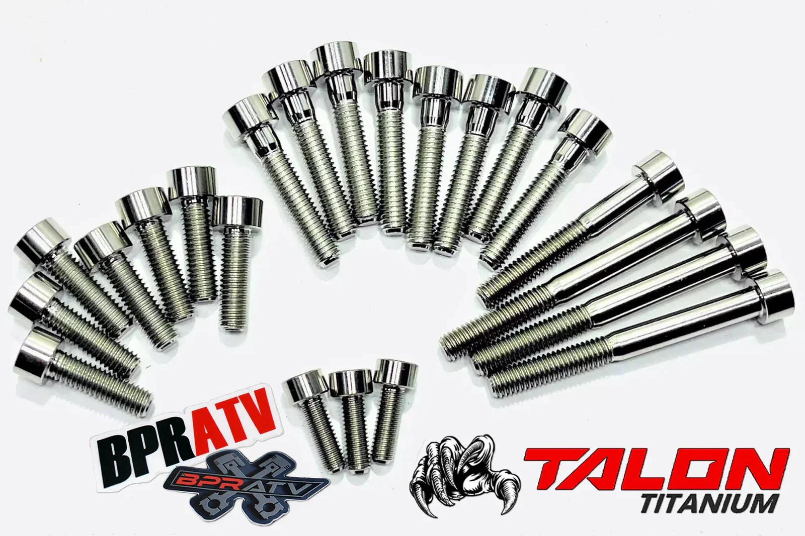 Banshee OEM Clutch Stator Cover Titanium Bolts Stock Left Right Case Cover Bolts - Image 3