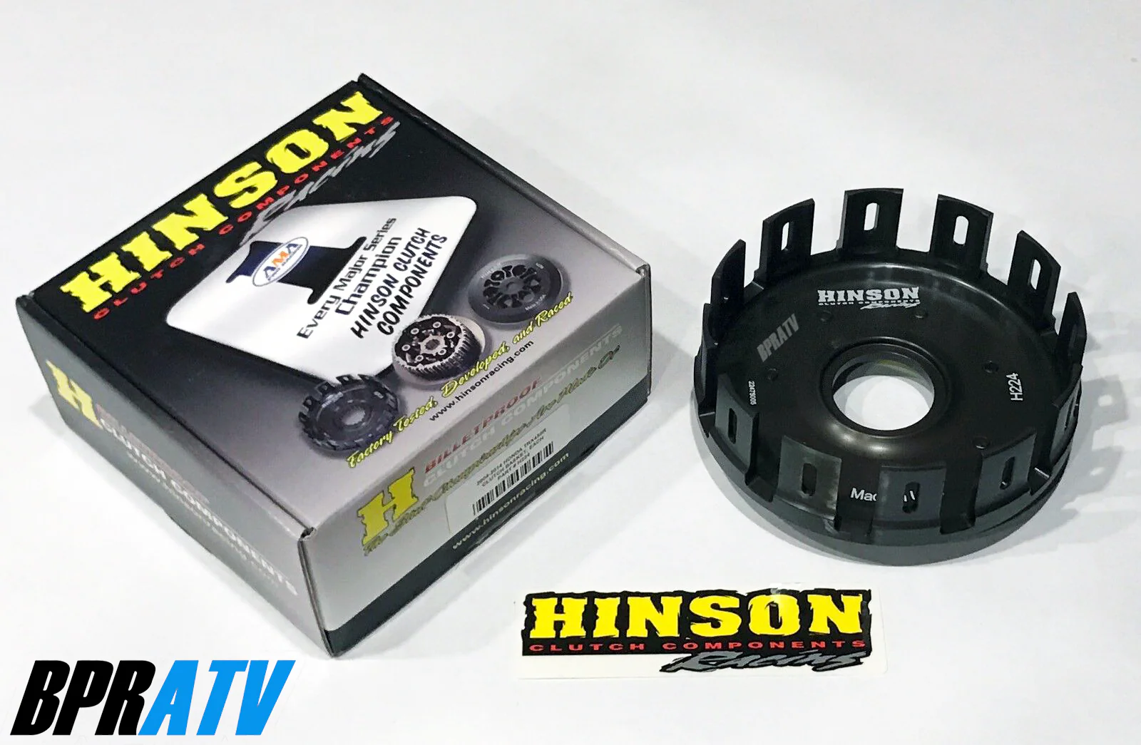 Yamaha Banshee 350 Hinson Billet Clutch Basket Heavy Duty Steel Fiber Kit Gasket - Image 3