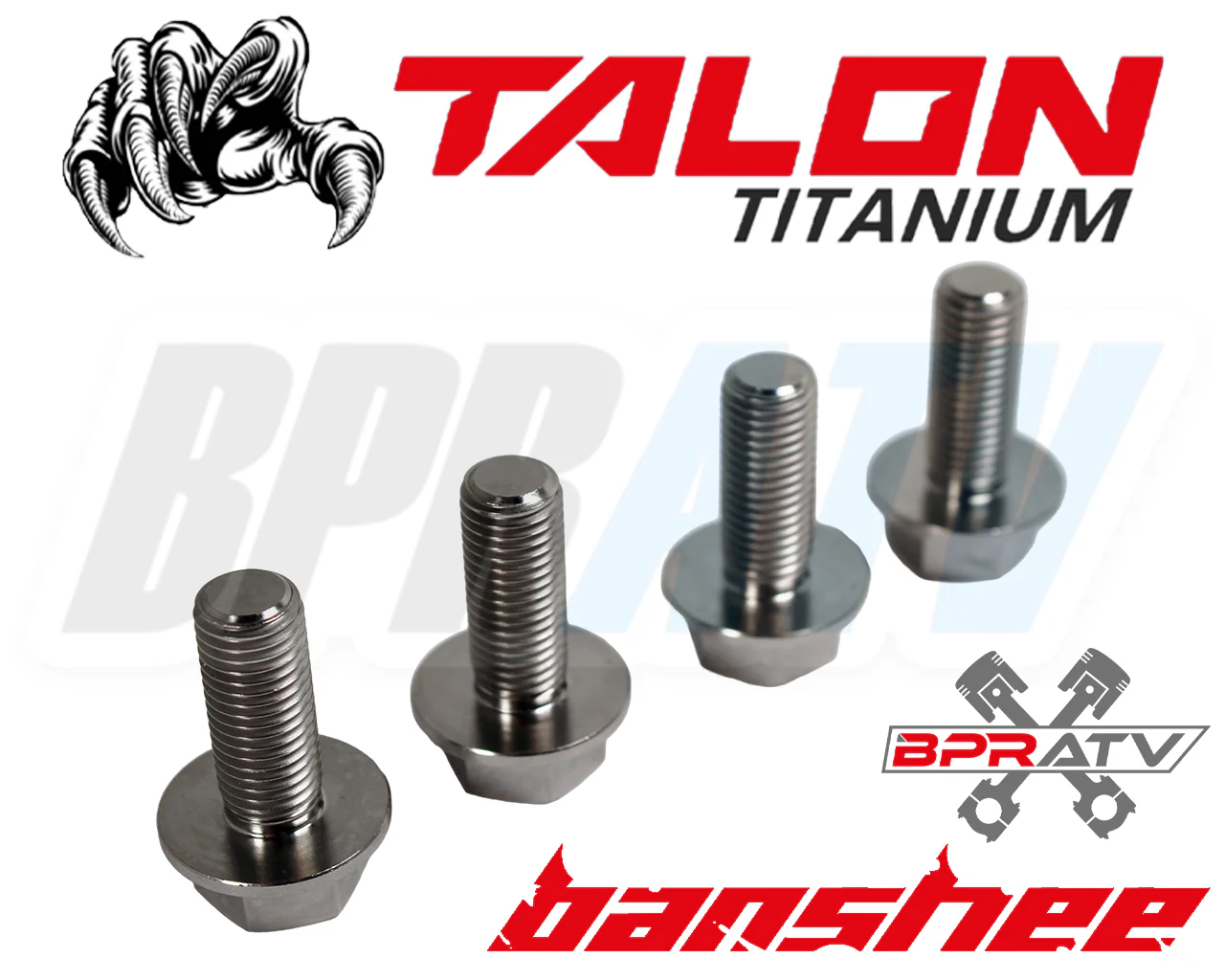 Yamaha Banshee 350 Race TITANIUM Foot Peg Bolts OEM Size Bolt Kit 95822-10025-00 - Image 9
