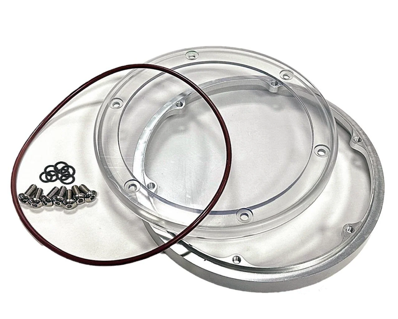 Yamaha Banshee 350 See Thru Clutch Cover MOD Quick Change Easy Replace Lexan Kit - Image 6
