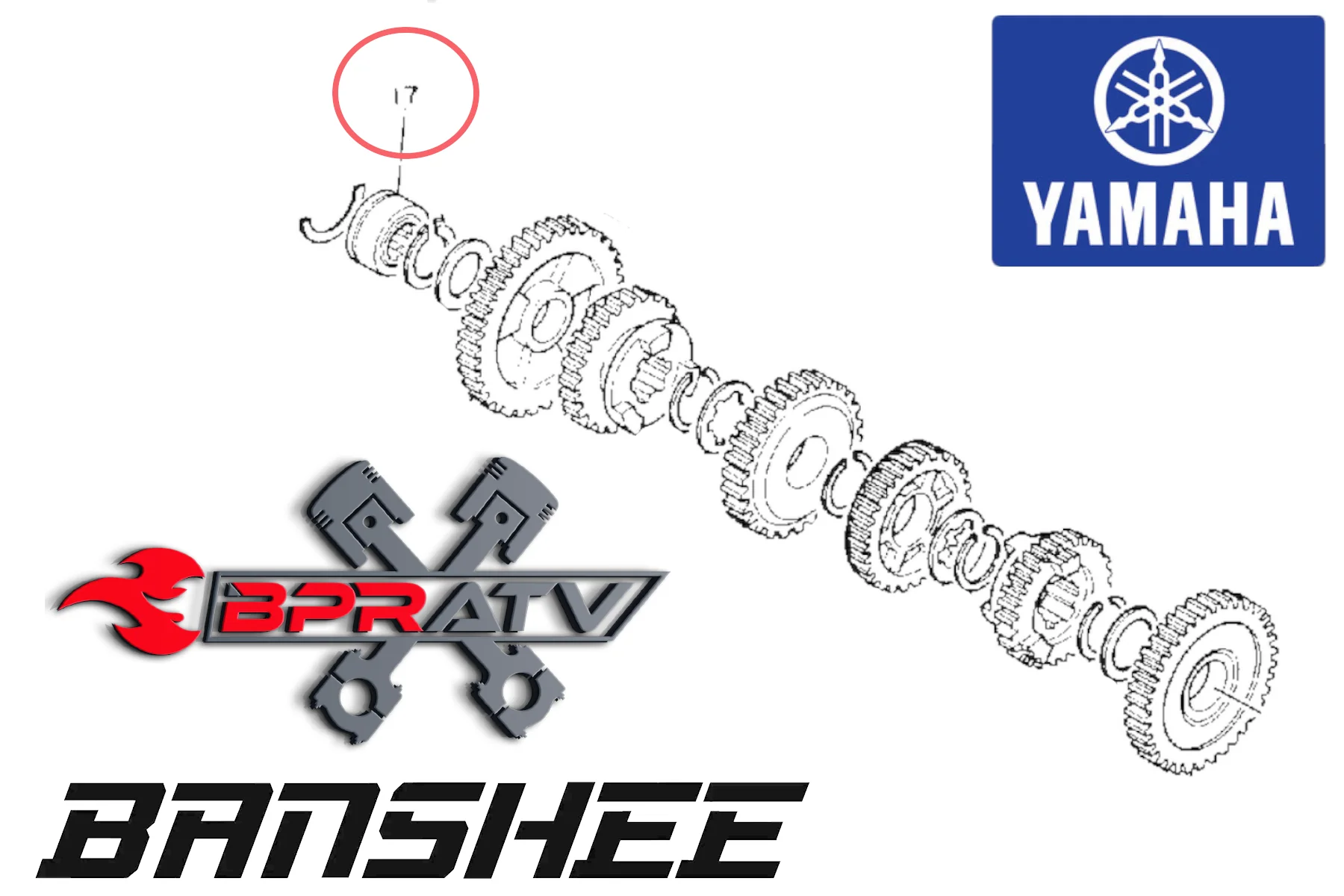 Yamaha Banshee 350 Transmission Bearing Replacement Koyo Japan OE 93311-42045-00 - Image 4