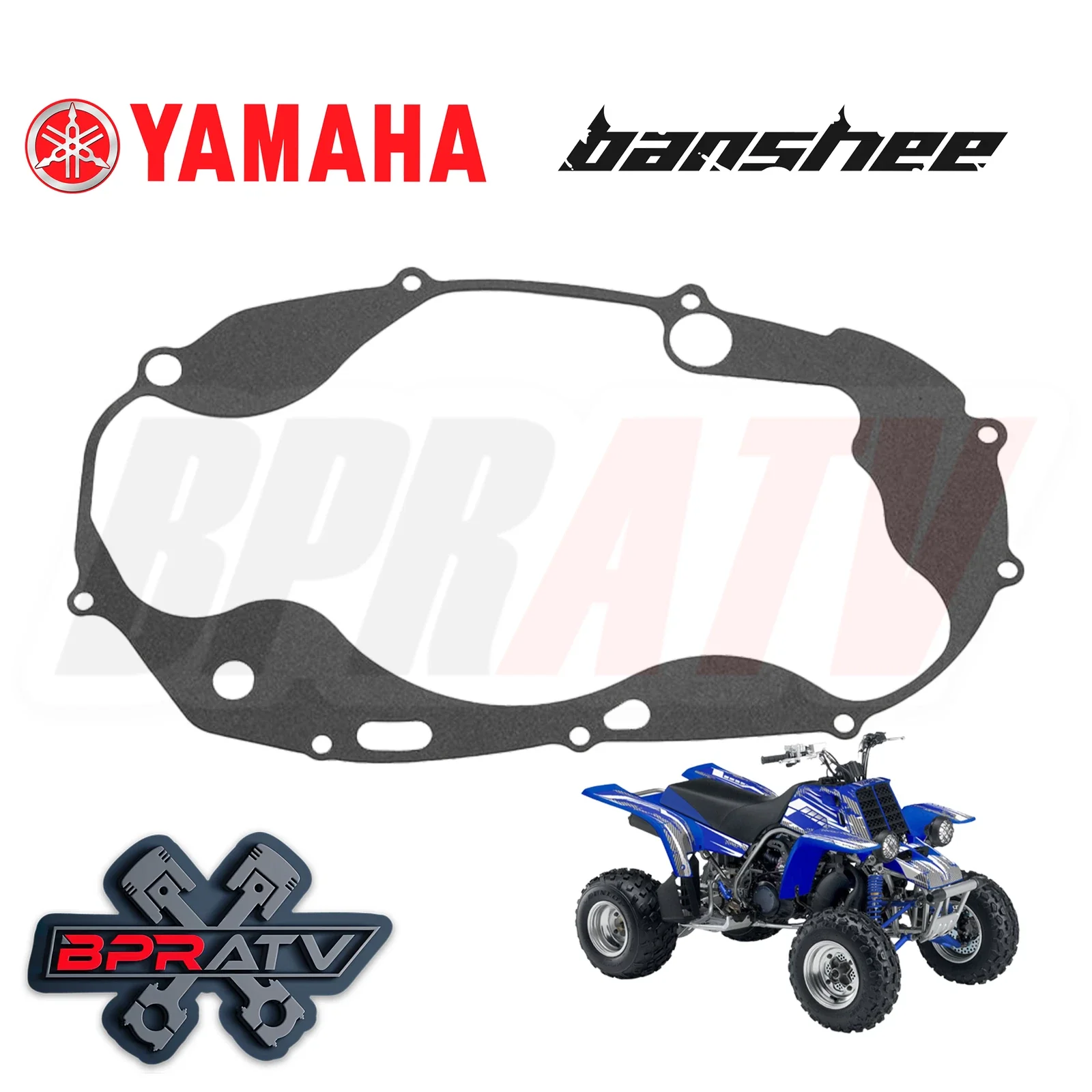 Yamaha Banshee 350 WISECO Heavy Duty Forged Clutch Basket Plates Springs Gaskets - Image 8